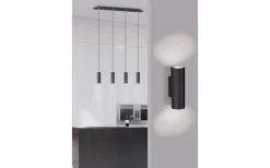 Marley Takpendel 4-delat 75cm GU10 mattsvart