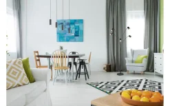 Marley Takpendel 4-delat 75cm GU10 mattsvart