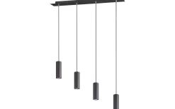 Marley Takpendel 4-delat 75cm GU10 mattsvart