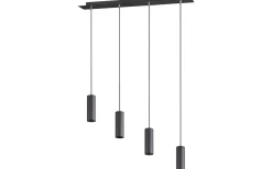 Marley Takpendel 4-delat 75cm GU10 mattsvart