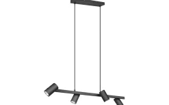 Marley Takpendel 4-delat 80cm GU10 mattsvart