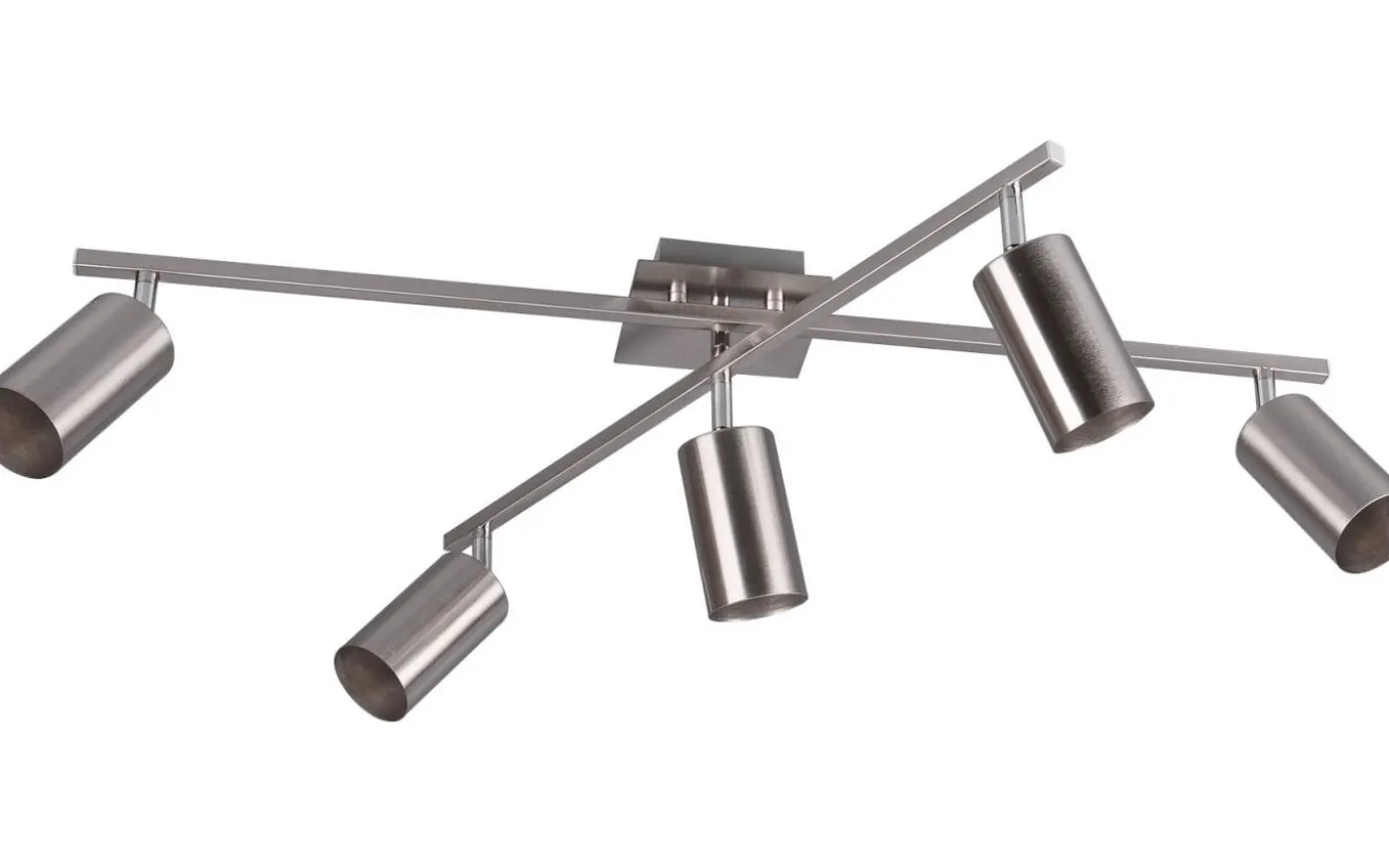 Marley Takspotlight 5-delad GU10 borstad stål