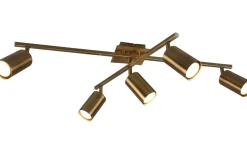 Marley Takspotlight 5-delad GU10 antikmässing