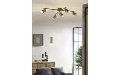 Marley Vägglampa 2xGU10 antikmässing