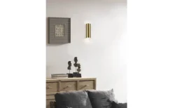 Marley Vägglampa 2xGU10 antikmässing