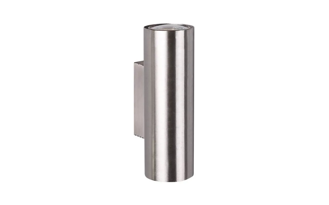 Marley Vägglampa 2xGU10 borstat stål