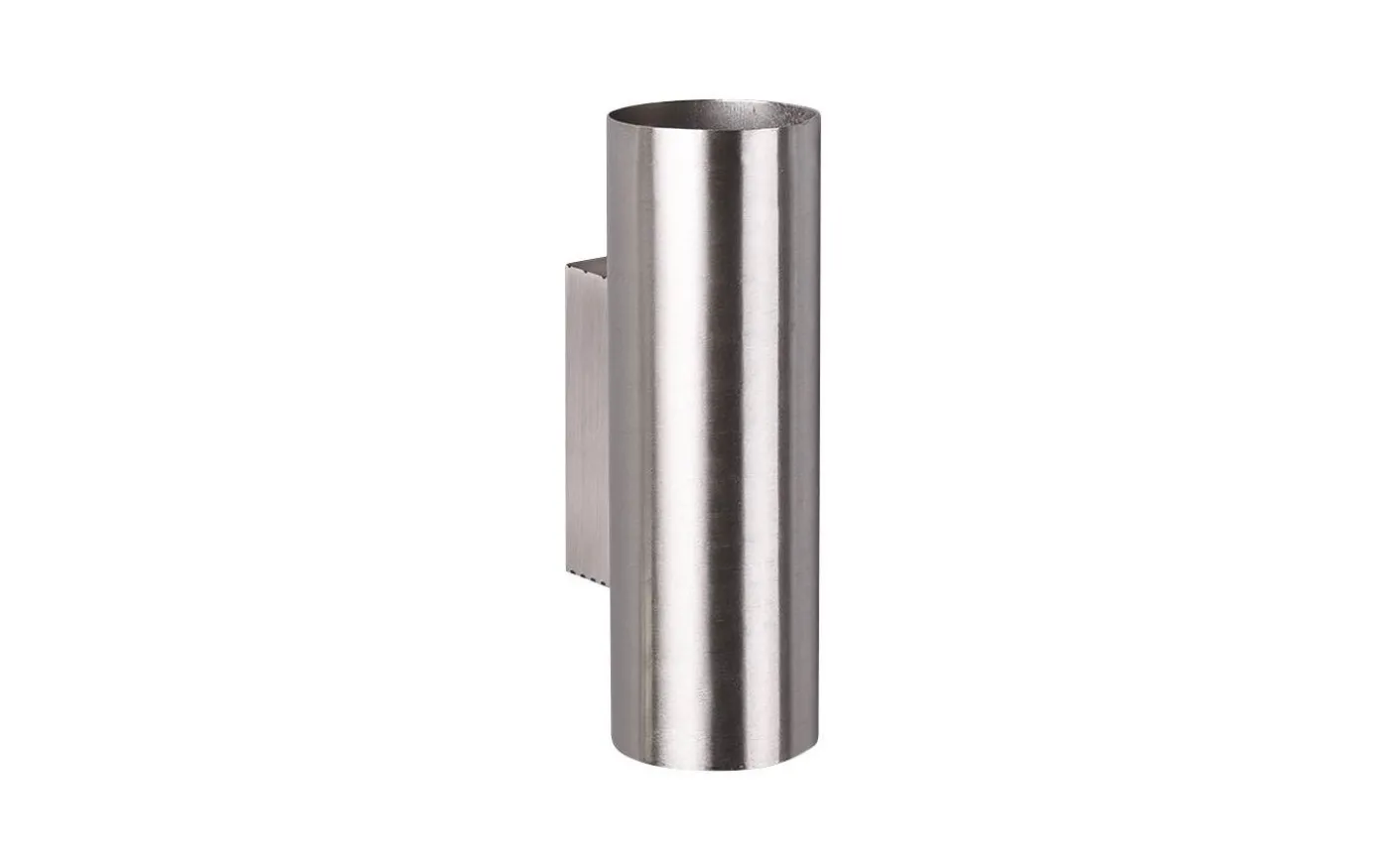 Marley Vägglampa 2xGU10 borstat stål