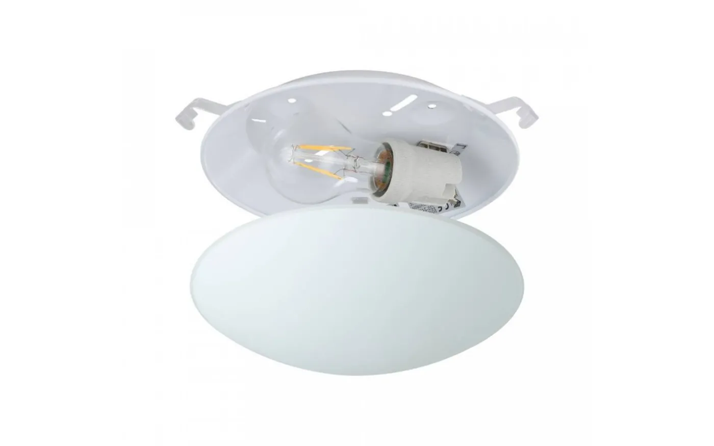 Mars Plafond Ø25cm Vit