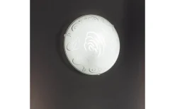 Mars Plafond Ros 24,5cm Vit