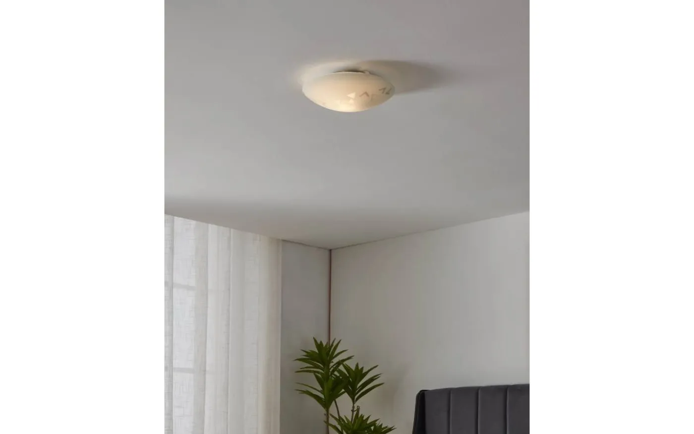 Mars Plafond Triangel 25cm Vit