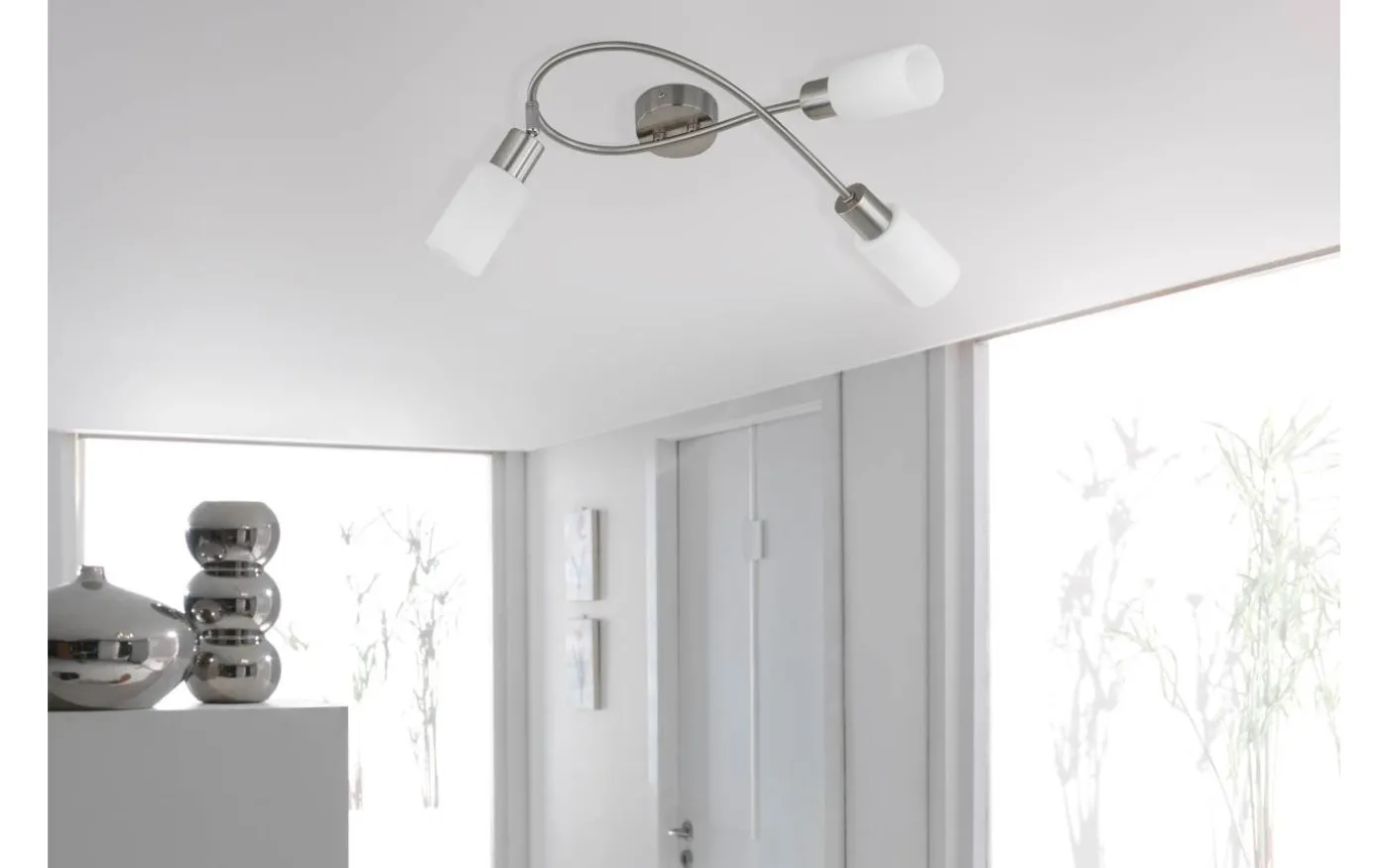 Mars Spotlight 3-delad E14 borstad stål