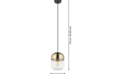 Maryvilla Fönsterlampa 17cm Guld