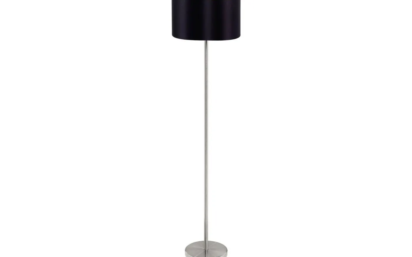 Maserlo Golvlampa 151cm Nickel/Svart