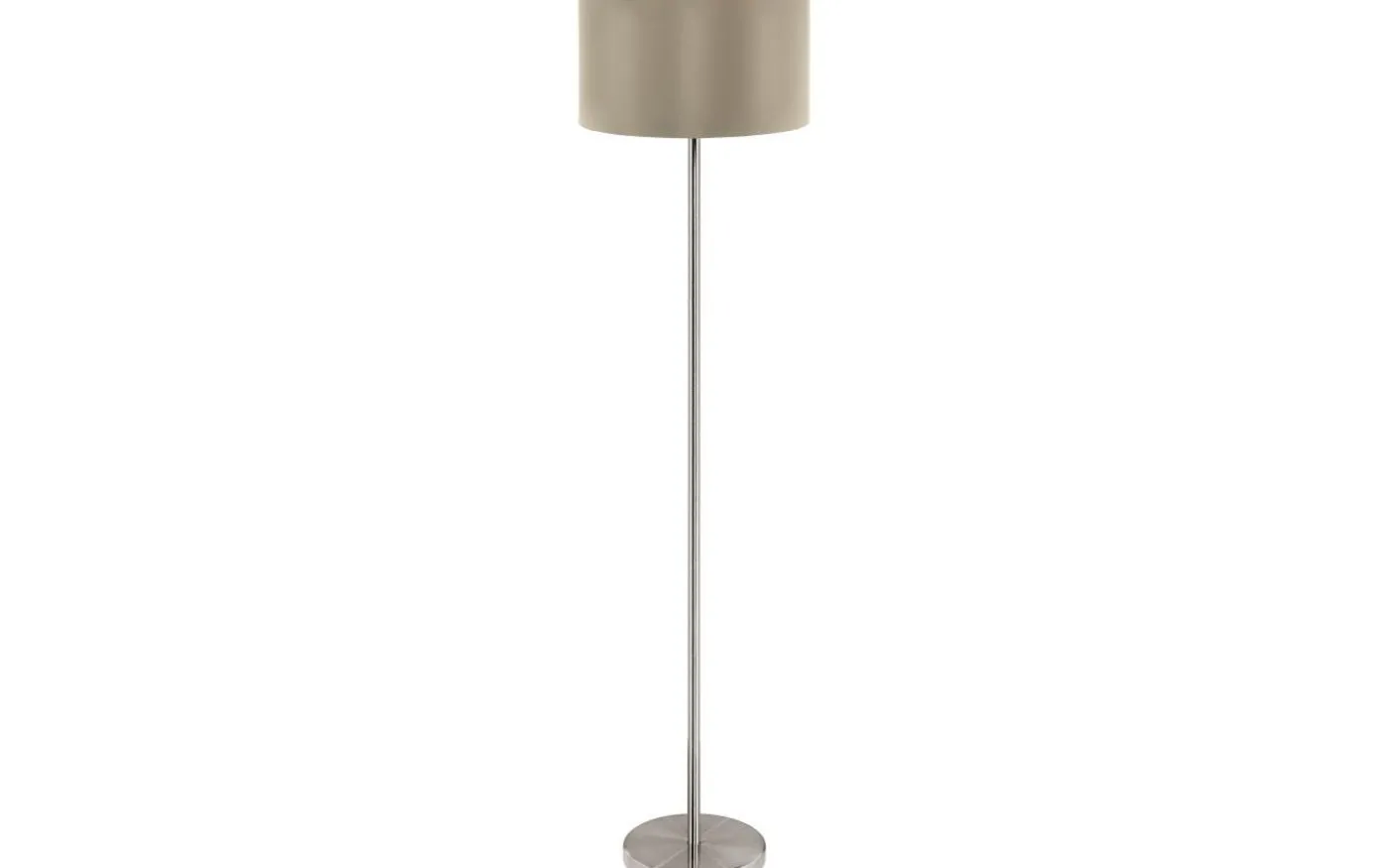 Maserlo Golvlampa 151cm Nickel/Taupe