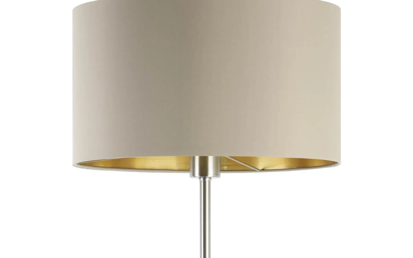Maserlo Golvlampa 151cm Nickel/Taupe