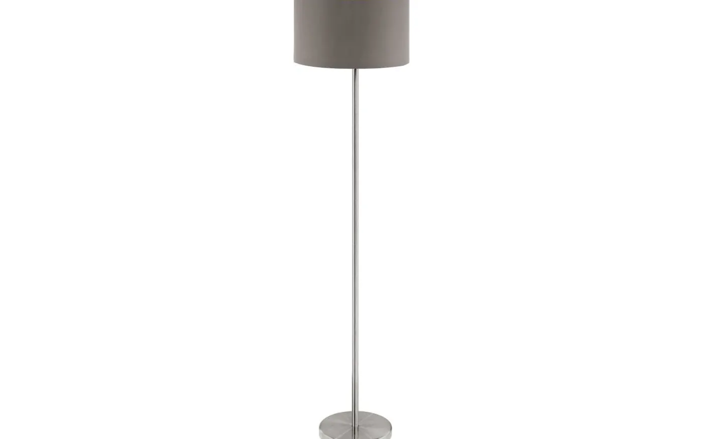 Maserlo Golvlampa 151cm Nickel/Cappuccino