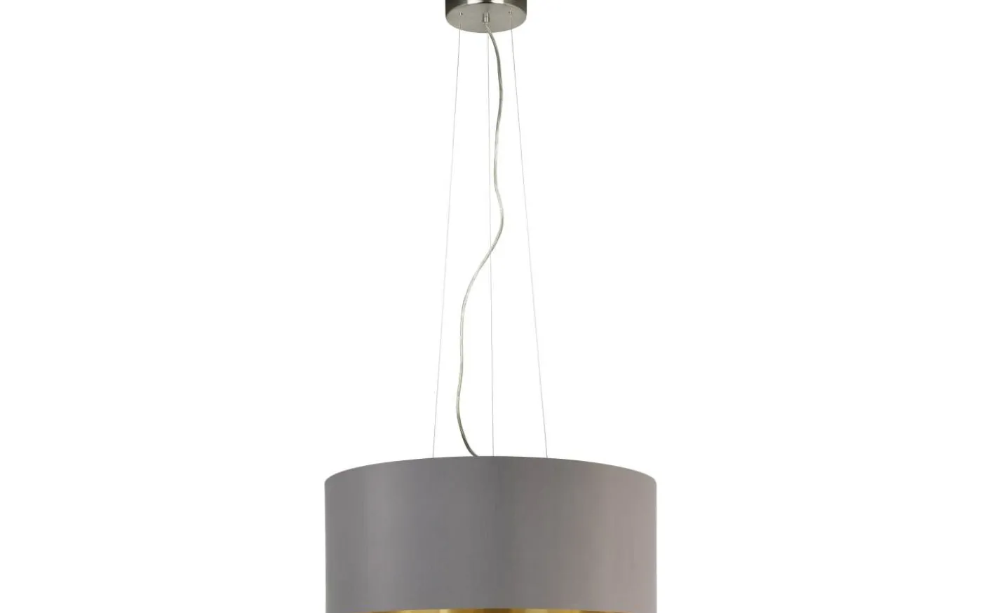 Maserlo Taklampa 53cm Cappuccino/Guld