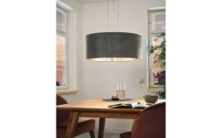 Maserlo Taklampa 53cm Grå/Silver