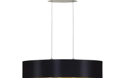 Maserlo Taklampa 100cm Svart/Guld