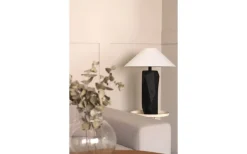 Massi Bordslampa 56cm Svart/Vit