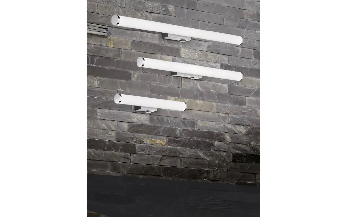 Mattimo H2O LED Vägglampa 40cm krom IP44