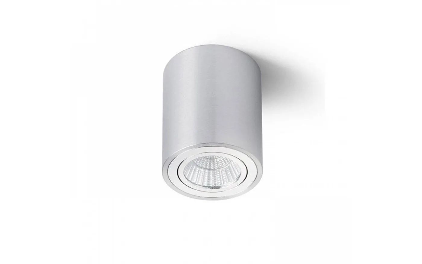 Mayo R Takspotlight Riktbar Borstad aluminium LED 9W 2700K