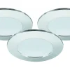 MD-232 Downlight 3000K 3x10W, Krom 230V IP44 3-Pack