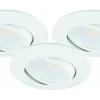 MD-230 Downlight 3000K 3x5W Vit 230V IP44 3-Pack