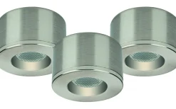 MD-29 Downlightset 2700K 3x1,6W Satin 230V IP44
