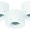 MD-29 Downlightset 2700K 3x1,6W Vit 230V IP44