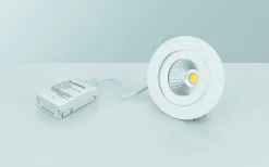 MD-360 LED-downlightset, 6x6W, 2700K, IP44