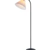 Medina Golvlampa 132cm Svart/Vit