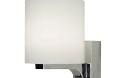 Menfi Vägglampa Krom/Opalvit IP44