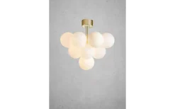 Merlot Plafond 56cm Mässing/Opal