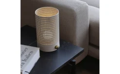 Mesh Uppladdningsbar Lykta 20cm LED 2700K Vit/Mässing