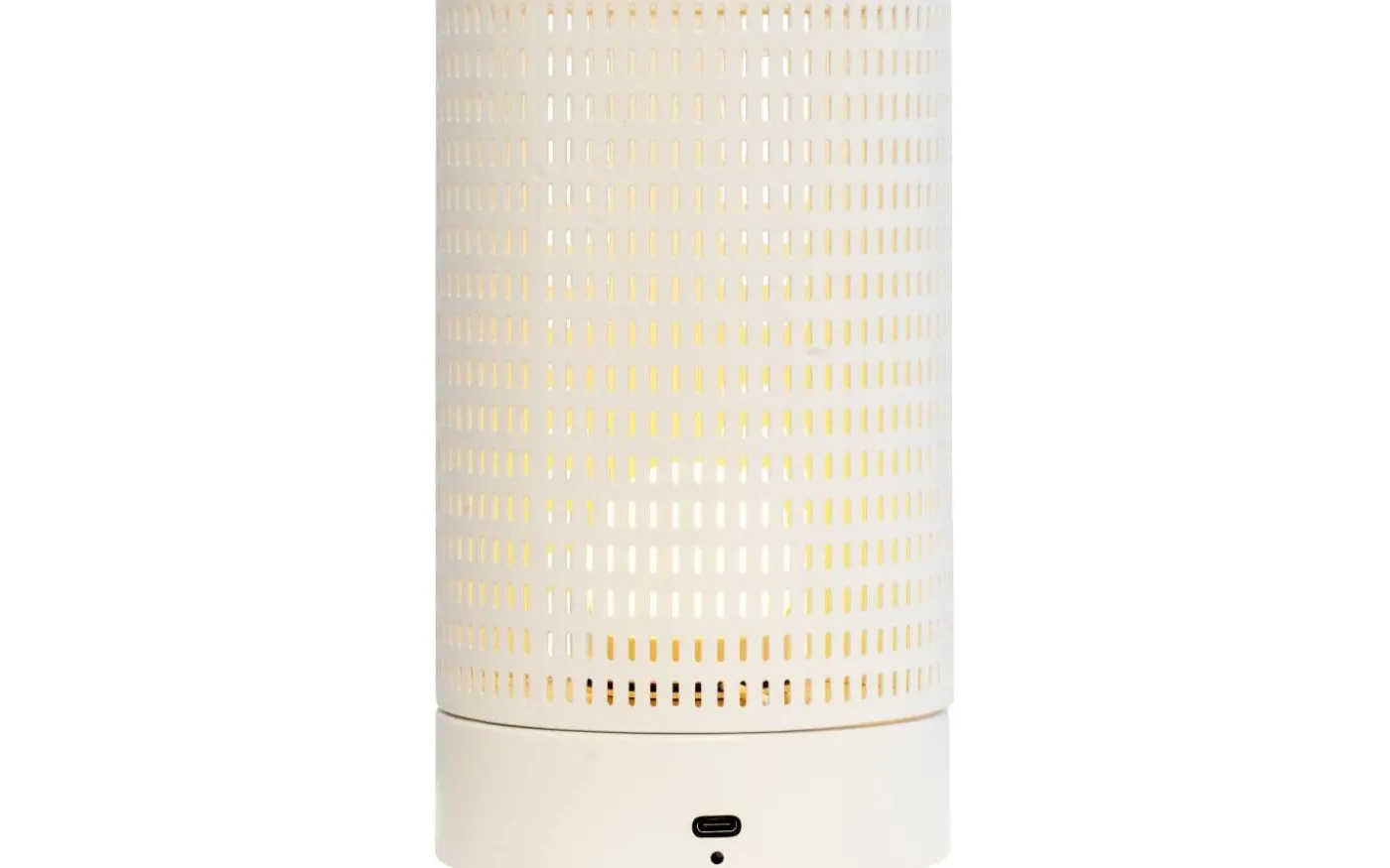 Mesh Uppladdningsbar Lykta 20cm LED 2700K Vit/Mässing