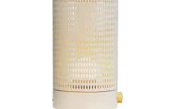 Mesh Uppladdningsbar Lykta 20cm LED 2700K Vit/Mässing