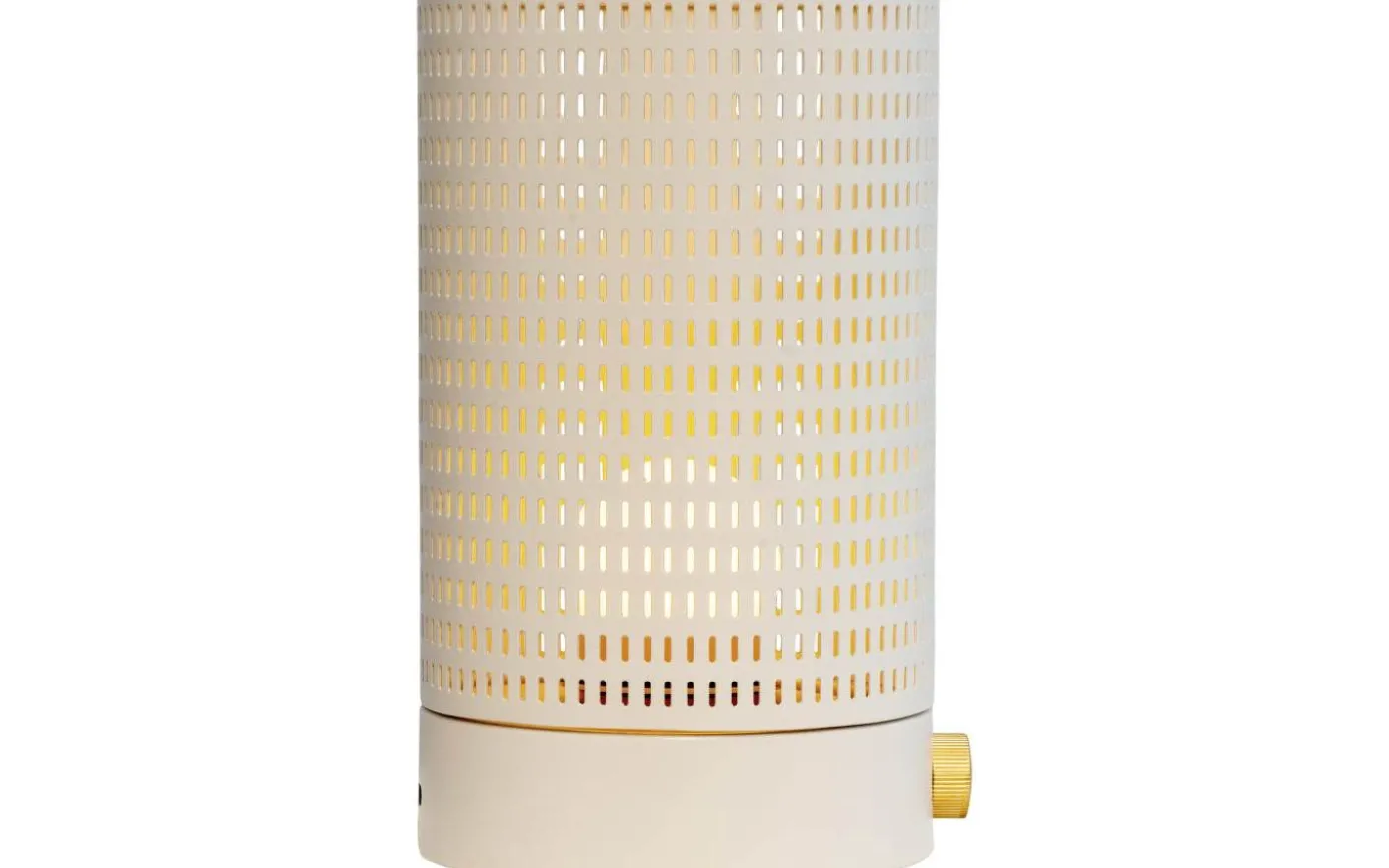 Mesh Uppladdningsbar Lykta 20cm LED 2700K Vit/Mässing