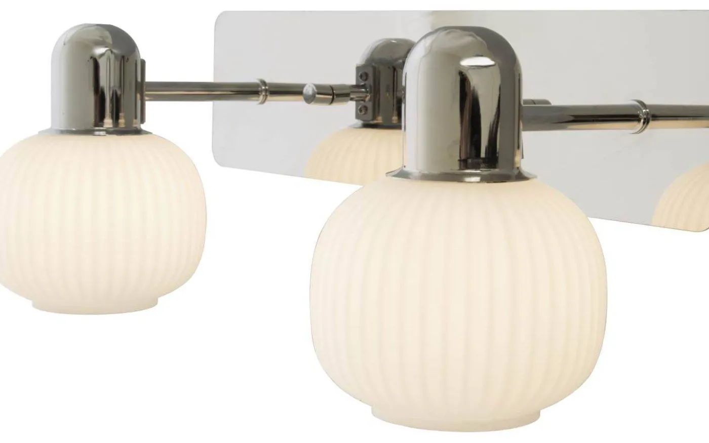 Messina Spegelbelysning 35cm Krom/Vit IP44