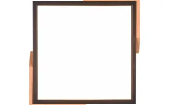 Meta Plafond LED matt svart/trä