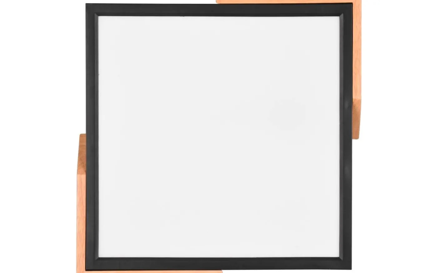 Meta Plafond LED matt svart/trä