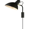 Metropole Vägglampa Svart