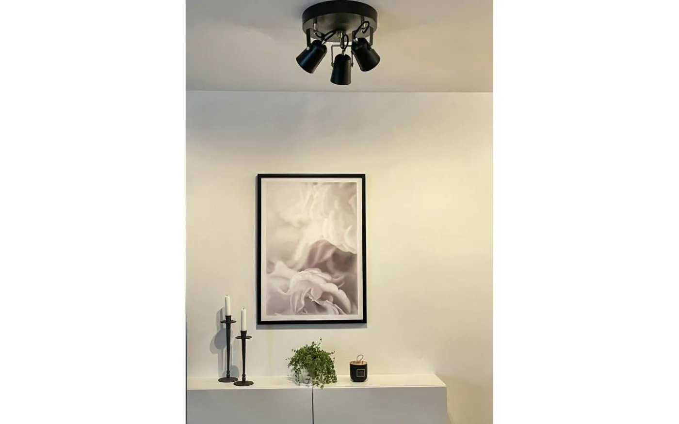 Metz Takspotlight 25cm 3L Svart/Matt Mässing