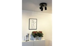 Metz Takspotlight 25cm 3L Svart/Matt Mässing