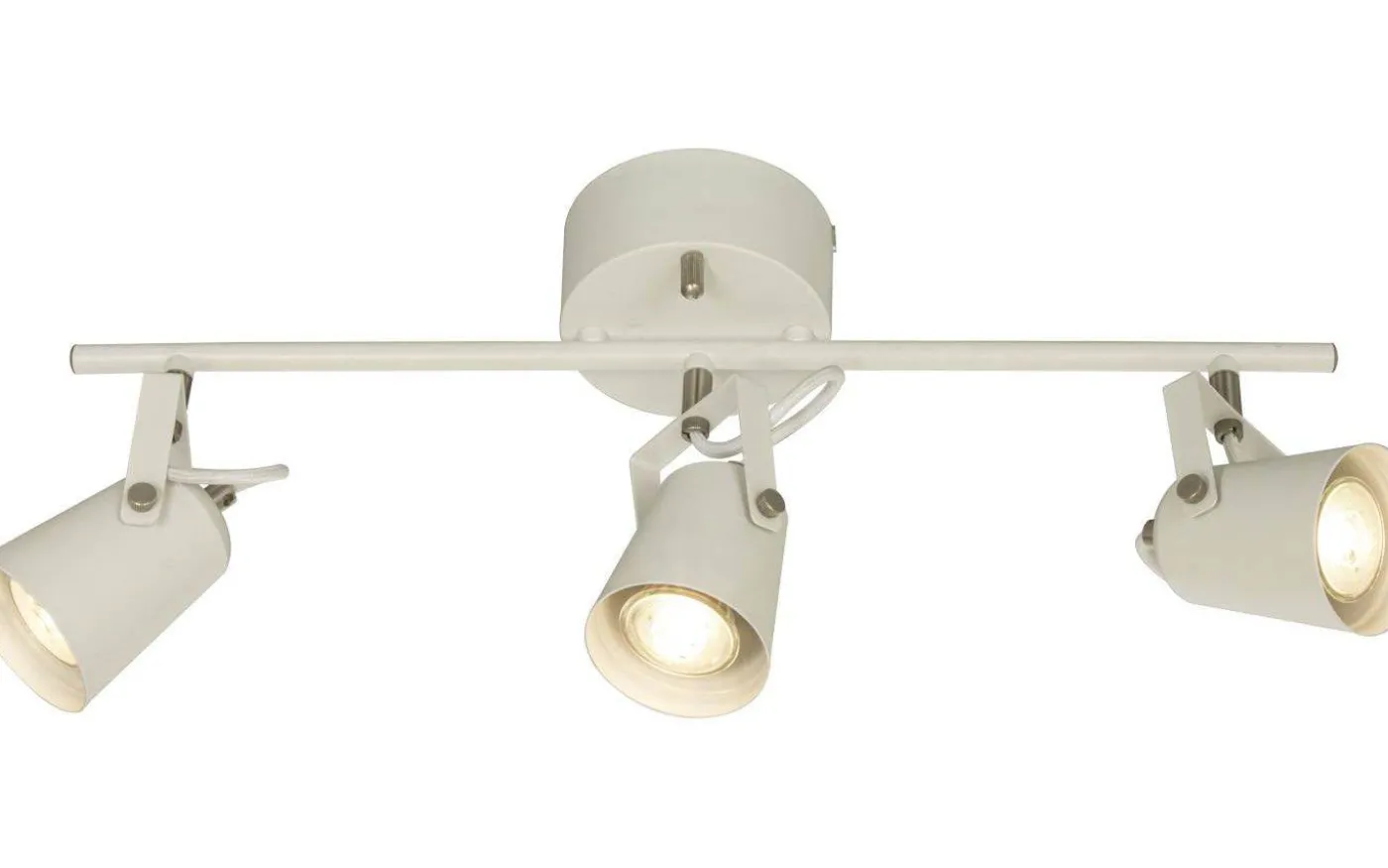 Metz Takspotlight 56cm 3L Vit/Stål