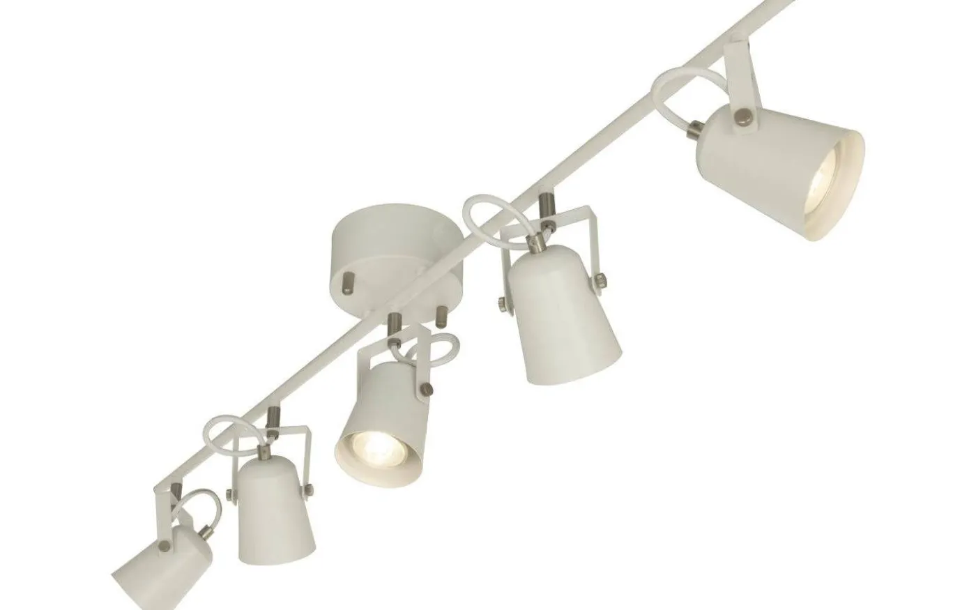 Metz Takspotlight 99cm 5L Vit/Stål