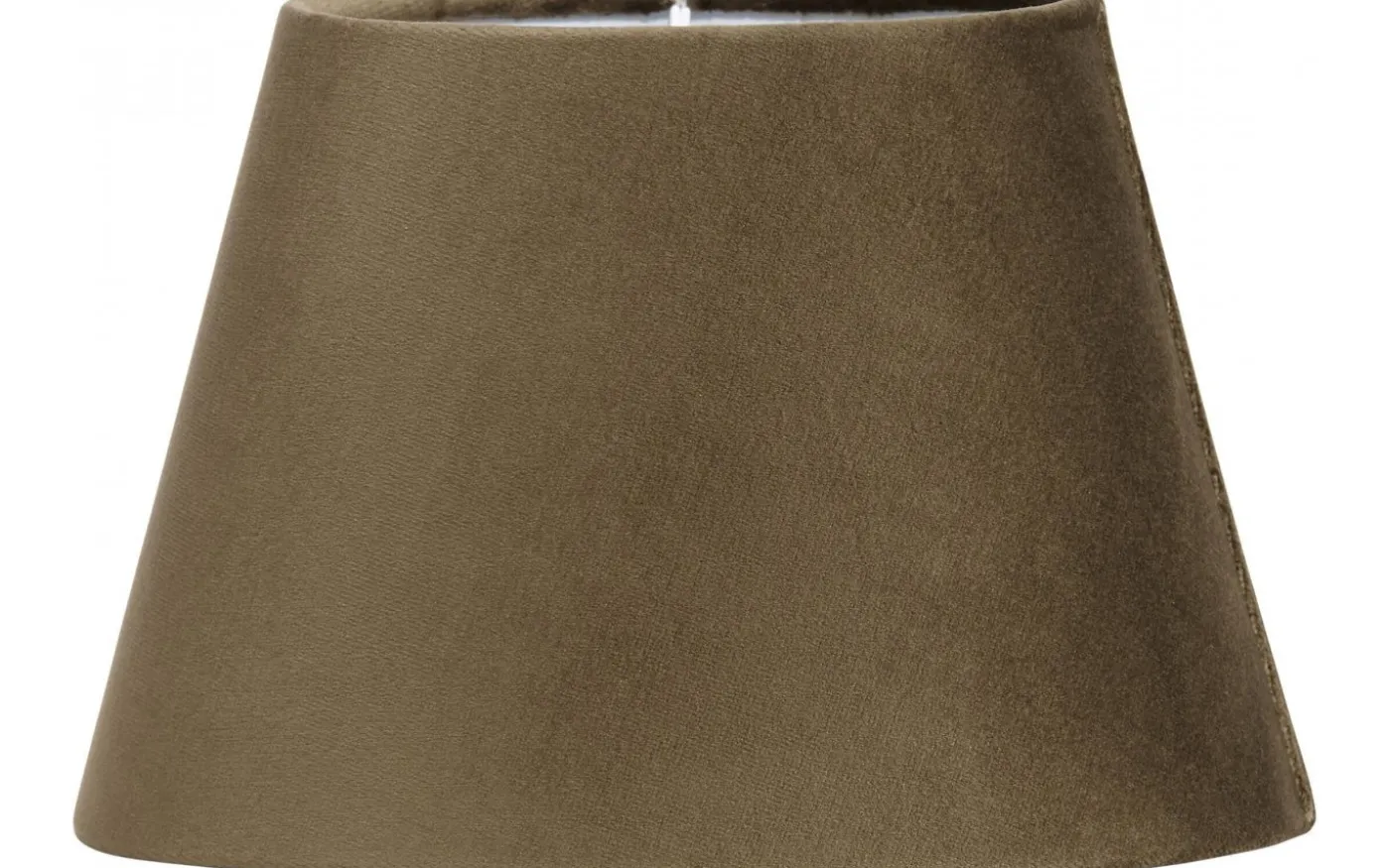 Mia Lampskärm Oval Stor Brun