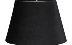 Mia Lampskärm Oval Stor Svart