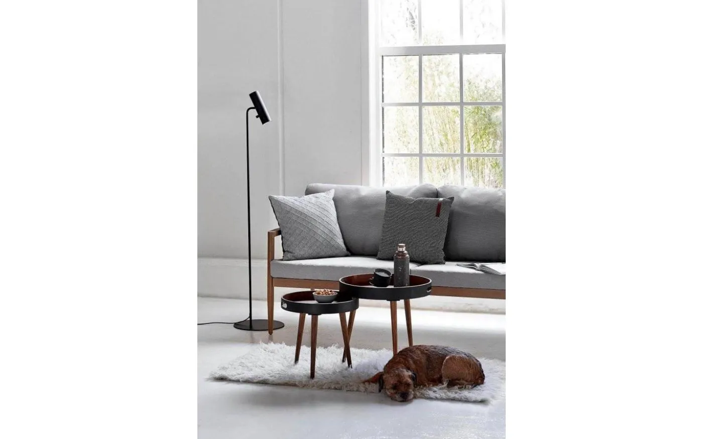 Mib 6 Golvlampa 140cm Svart