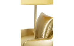 Midcentury Bordslampa 46cm Gul